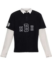 MISBHV - Logo-Embroidered Polo Shirt - Lyst