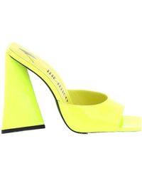 The Attico - The Devon Slip-On Square-Toe Mules - Lyst