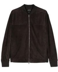 ZEGNA - Zippered Casual Jacket - Lyst