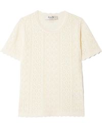 Sea - Pointelle-Knit Top - Lyst