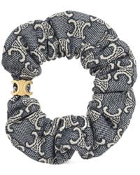 Celine - Jacquard Triomphe Scrunchy - Lyst