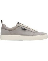 BOSS - Round Toe Low-Top Sneakers - Lyst