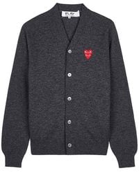 COMME DES GARÇONS PLAY - Long-Sleeved Knitwear - Lyst