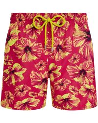 Vilebrequin - Mahej Hibiscus Print Swim Shorts - Lyst