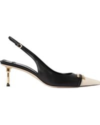 Elisabetta Franchi - Logo-Detailed High-Heeled Sandals - Lyst