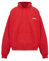 Vetements - Long-Sleeved Hooded Sweatshirt - Lyst