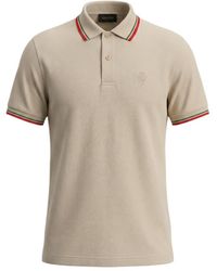 Gucci - Cotton Piquet Polo Shirt With Embroidery - Lyst
