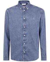 Les Deux - 'Konrad' Denim Shirt - Lyst