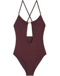 Celine - Triomphe Swimsuit - Lyst