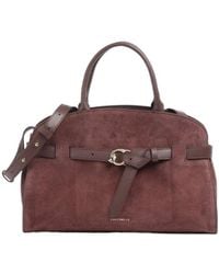 Coccinelle - Medium Sabine Buckle-Detail Suede Tote Bag - Lyst