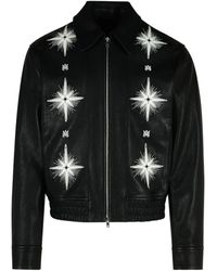 Amiri - Starburst Zipped Jacket - Lyst
