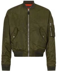 DSquared² - Logo-Zip Bomber Jacket - Lyst