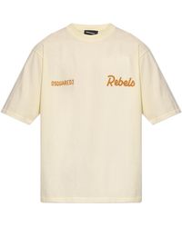 DSquared² - Rebels Loose Fit T-Shirt - Lyst