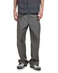 ROA - Centipede Buckle Wide-Leg Pants - Lyst