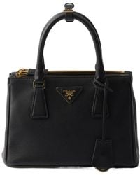 Prada - Galleria Small Leather Bag - Lyst