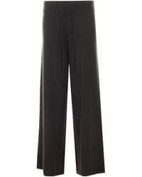 Lisa Yang - Drawstring Knit Casual Pants - Lyst