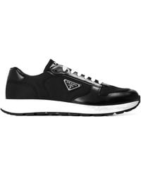 Prada - Classic Logo Sneakers - Lyst