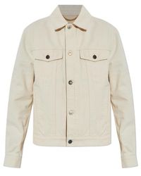 Moschino - Logo Patch Denim Jacket - Lyst
