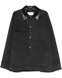 Nanushka - Camilo Patch-Pockets Overshirt - Lyst