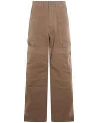 Rick Owens - Stefan Wide Leg Cargo Pants - Lyst