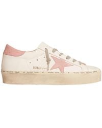 Golden Goose - Hi Star Platform Lace-Up Sneakers - Lyst