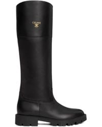Celine - Margaret High Boot - Lyst