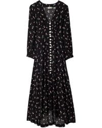 RIXO London - Floral Pattern Dress - Lyst