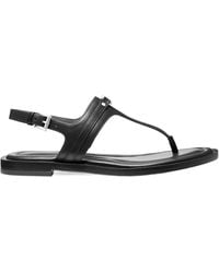 MICHAEL Michael Kors - Mandy T-Strap Sandals - Lyst