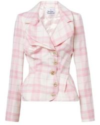 Vivienne Westwood - And Checkered Tailored Blazer - Lyst