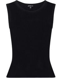 James Perse - Ribbed Cotton And Cashmere-Blend Tank - Lyst