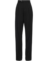 Sportmax - Solid Color Casual Trousers - Lyst
