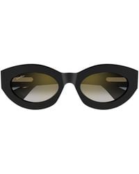 Cartier - Cat Eye Frame Sunglasses - Lyst
