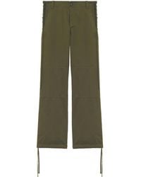 McQueen - Lace-Up Trousers - Lyst