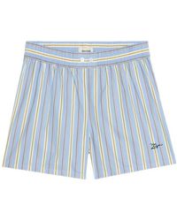 Zadig & Voltaire - Striped Logo Shorts - Lyst