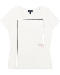Armani Jeans - Short-Sleeved T-Shirt - Lyst