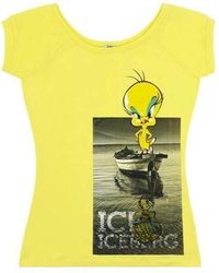 Iceberg - T-Shirt With Round Neck And Short Sleeves - Lyst