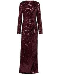 Erdem - Draped Sequined Gown - Lyst