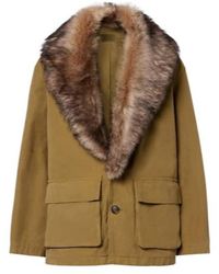 Nili Lotan - Ronay Shearling-Trimmed Cotton Parka - Lyst