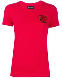 Emporio Armani - Teddy Bear Decal T-Shirt - Lyst