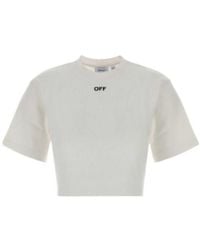 Off-White c/o Virgil Abloh - Crew-Neck T-Shirt - Lyst