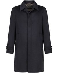 Herno - Single-Breasted Long-Sleeved Coat - Lyst
