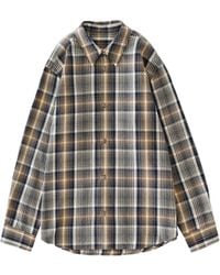 Studio Nicholson - View Check-Pattern Shirt - Lyst