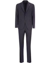 Tagliatore - Single-Breasted Tailored Suit - Lyst