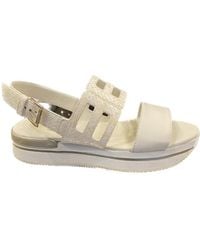 Hogan - Double-Strap Open-Toe Sandals - Lyst