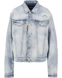 DSquared² - Long-Sleeve Casual Jacket - Lyst