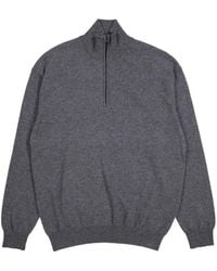 Lisa Yang - Quarter-Zip Knitted Sweater - Lyst