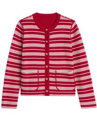 Tommy Hilfiger - Reversible Horizontal-Stripe Cardigan - Lyst