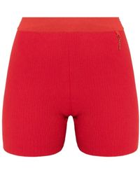 Jacquemus - Le Short Pralu Ribbed-knit Shorts - Lyst