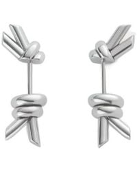 Bottega Veneta - Knot Stud Earrings - Lyst