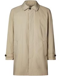 Save The Duck - Long-Sleeved Single-Breasted Coat - Lyst